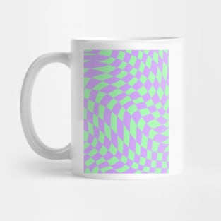 Warped Checkerboard Mug